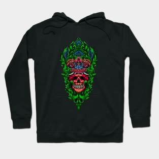 barong skull balinese Hoodie